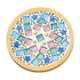thumbnail image 2 of Set de manualidades de mosaico para tapetes caseras de vasos, posavasos de madera multicolor con pegamento y herramientas, kit de actividades creativas para principiantes y diversión familiar, 9,5 cm, 2 of 6