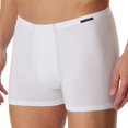 thumbnail image 3 of Schiesser Men's Shorts 2-Pack - Pants, Boxer, Essentials, Cotton Stretch White L (Large), 3 of 4