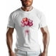 thumbnail image 1 of Camisetas para hombre, camiseta de algodón con cuello redondo, diseño de corazón y globo, manga corta, San Valentín, corazones rojos y rosas., 1 of 8