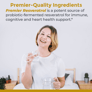 Premier Research Labs Resveratrol - Antioxidants Supplement - For Immune Support, Heart Health, Blood Flow & More - From Giant Knotweed - 8 Fl oz