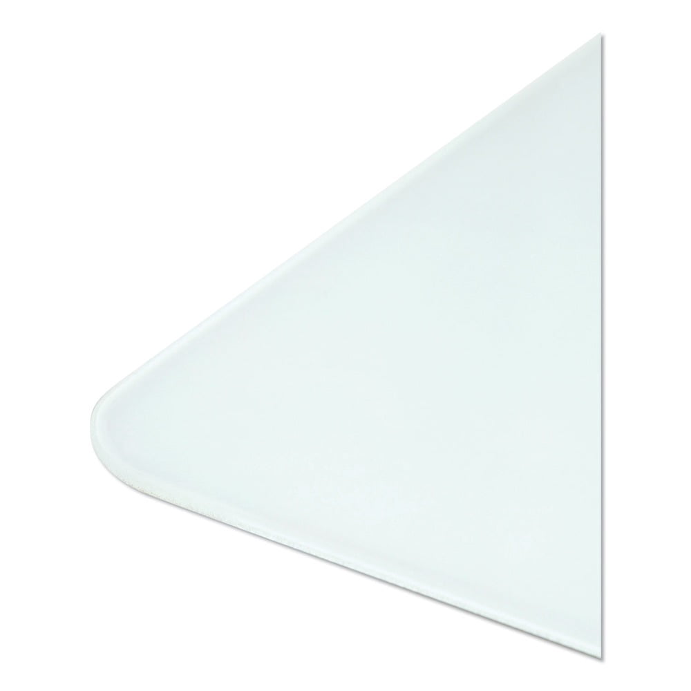 U BRANDS Cubicle Glass Dry Erase Board, 12" x 12", White