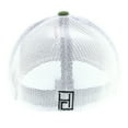thumbnail image 3 of Hooey Mens Flexfit Coach Mesh Back Adjustable Baseball Cap Trucker Hat (Green / White, Small/Medium), 3 of 3