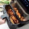 thumbnail image 3 of GreenLife Bistro 7qt 360 Clear View Air Fryer, Digital One-Touch Controls, PFAS-Free Nonstick Interior, Gray, 94875045, 3 of 12