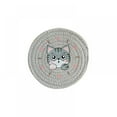 thumbnail image 2 of AMERTEER Rond Tressé Sets de Table Cartoon Kitty Rond 2 Tailles pour la Décoration de Mariage à la Maison, 2 of 6
