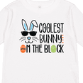 thumbnail image 4 of Inktastic Coolest Bunny on the Block Easter Boys Long Sleeve Toddler T-Shirt, 4 of 5