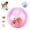 Pink, variant on Borikise Self-Rolling Interactive Cat Ball with 360 Degree Spin and Automatic Moving Sensor for Indoor Pets Chasing and Entertainment