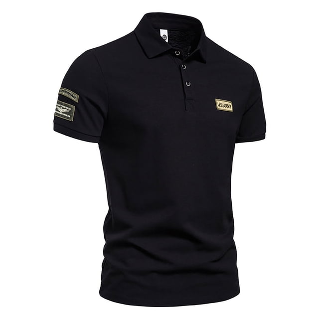 PBNBP Polos pour Hommes à Manches Courtes, Polos Graphiques à Manches Courtes pour Hommes, Chemises à Col Décontractées à Séchage Rapide