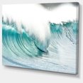 thumbnail image 2 of Massive Blue Waves Breaking Beach, 2 of 3