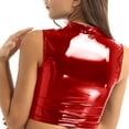 thumbnail image 3 of Vente de Liquidation 2025 sous-Vêtements pour Femmes Sans Manches Col Rond Extensible Débardeur Court, 3 of 5