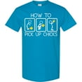 thumbnail image 3 of Inktastic How to Pick Up Chicks Funny T-Shirt, 3 of 5