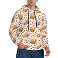 thumbnail image 2 of Wukai Autumn Harvest Baskets Print Men Hoodies Fleece Sweatshirts Long Sleeve Sweaters Pullover Fall Outfits Winter Clothes-Large, 2 of 7