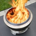 thumbnail image 3 of Cuisinart 19.5” Cleanburn Smokeless Fire Pit with Removable Base for Ash, Portable Wood Burning Outdoor Fireplace, 3 of 9