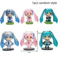 thumbnail image 1 of Figura de Hatsune Miku de más de 50 estilos, traje de marinero sentado, vestido de novia blanco de pie, figuras de acción, juguetes para niñas, juguetes en miniatura de PVC, regalo para niñas, 1 of 4