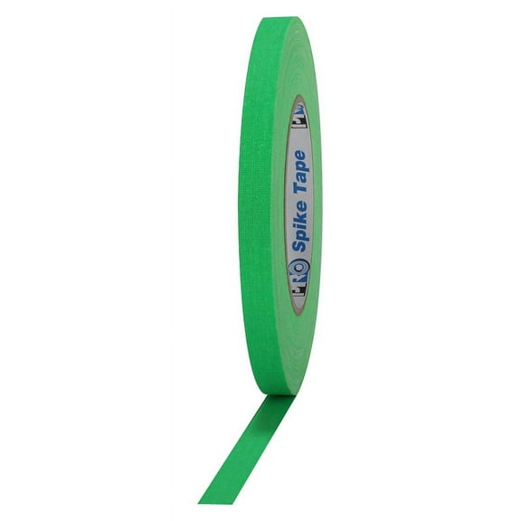 Pro Tapes Pro-Spike Spike Tape: 1/2 in x 45 yds. (Fluorescent Green)