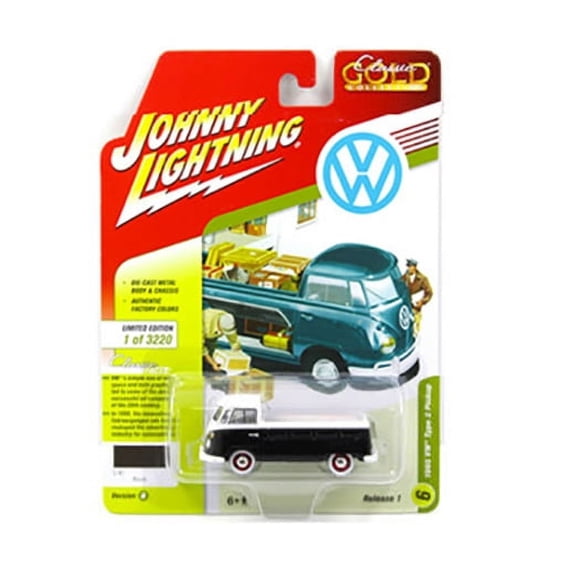 JOHNNY LIGHTNING 1:64 JLCP7111 B 1965 VW VOLKSWAGEN TYPE 2 PICK UP