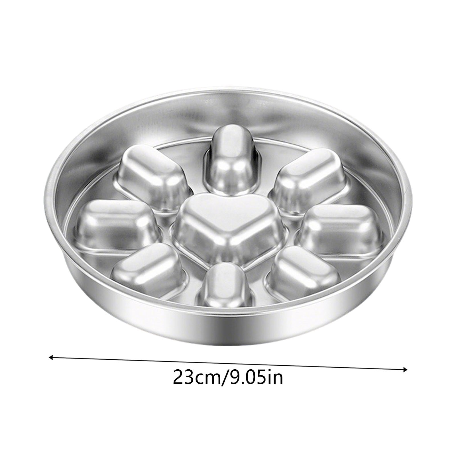 Indoor Maze Slow Feeder Stainless Steel Bowl for Cats and Dogs Medium Sized Indoor Eating Solution