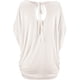 thumbnail image 3 of Camiseta con hombros descubiertos para mujer, blusa informal de algodón de manga corta, blanco, 3XL Methold AP001290-12, 3 of 7