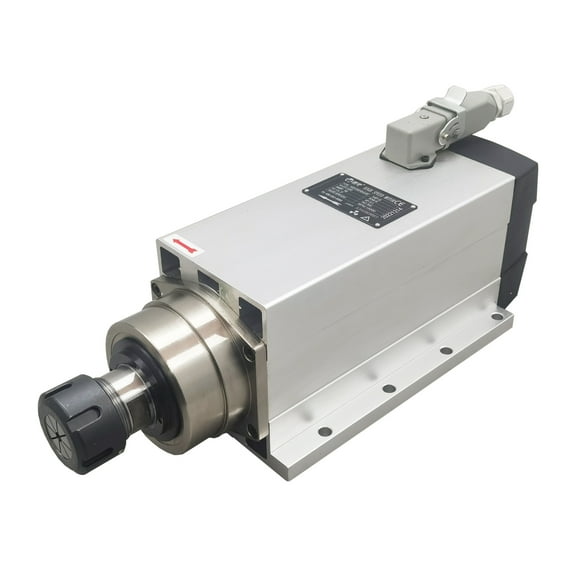 220V 6KW Square Spindle Motor for CNC Router Engraving Milling Machine