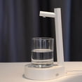thumbnail image 4 of Fiudx Bomba de Agua Inteligente de Escritorio, Dispensador de Agua Inalámbrico, Control de Volumen Ajustable, Batería Recargable Por Usb, Diseño Portátil y Extraíble, para Uso En Oficina o Exterior,, 4 of 7
