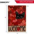 thumbnail image 4 of Cute Garden Flag 12x18 inches, yard, lawn, and outdoor Valentine's Day decoration flags, 4 of 7