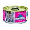 (24 Pack) Blue Buffalo Wilderness Grain Free Canned Cat Food, Salmon Recipe, 3 oz. Cans