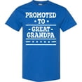 thumbnail image 3 of Inktastic Promoted to Great Grandpa T-Shirt, 3 of 5