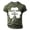 Army Green1, variant on Mens St Patrick T Shirt Casual Summer Short Sleeve Comfortable Breathable Lightweight Graphic Tee
