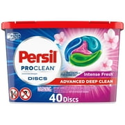 Persil Discs Laundry Detergent Pacs, Intense Fresh, High Efficiency (HE) Compatible, Laundry Soap, 40 Count