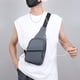 thumbnail image 4 of Riñonera impermeable tipo bandolera | Riñonera unisex de gran capacidad para hombre, mujer y niños | Bolso de hombro multifunción con bolsillo antirrobo, 4 of 6