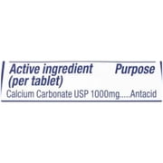 3 Pack Tums Antacid/Calcium Ultra Strength 1000 Assorted Fruit, 160 Tablets Each
