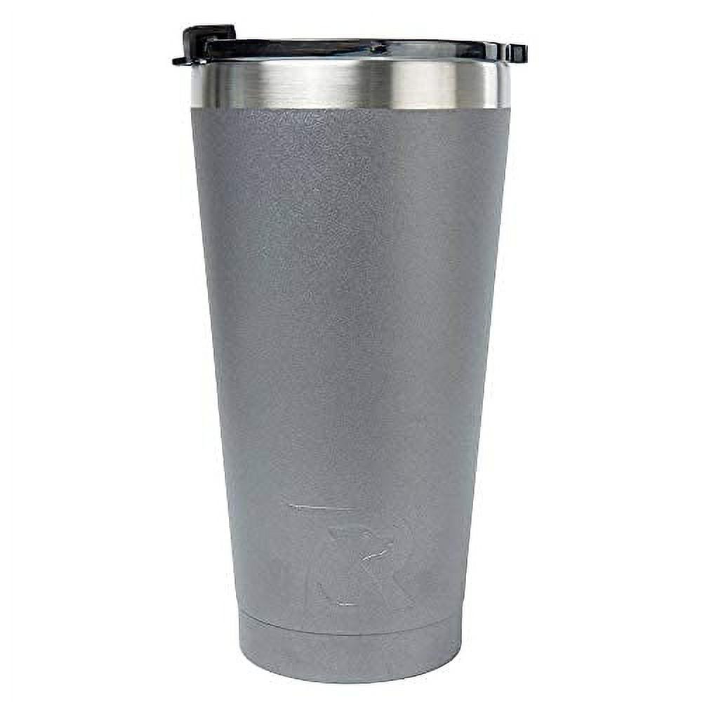RTIC Pint 16 oz Insulated Tumbler Stainless Steel Metal Coffee, Frozen  Cocktail, Drink, Tea Travel Cup with Lid, Spill Proof, Hot and Cold,  Portable Thermal Mug for Car, Camping, Graphite 