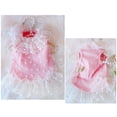 thumbnail image 6 of NIBOLOG Breathable Dog Dress Beautiful Eye-catching Charming Pullover Puppy Skirt for Daily Life, 6 of 8