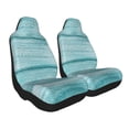 thumbnail image 2 of Yiaed Teal Turquoise Wood Print Car Seat Covers,Universal Auto Seats Protector Fits for Car,SUV Sedan,Truck,Automotive Seat Covers & Accessories-1, 2 of 9