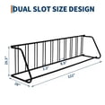 thumbnail image 2 of Sigle-Side Floor Bike Rack, Freestanding Bicycle Floor Parking Stand  for Garages, Streets, Yard, Sigle-Side 10-Bike, 2 of 7