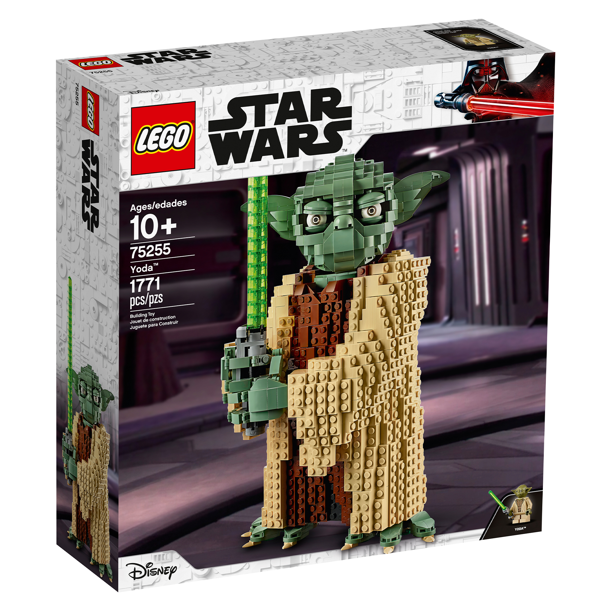 LEGO Star Wars: Attack of the Clones Yoda 75255 Building Toy Set (1,771 Pieces) - image 3 of 10
