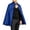Light Blue, variant on Ecqkame Men's Lapel Short Cape Coat Front Tie Loose Retro Cloak Casual Daily Party Street Solid Color Outerwear Gray Free Size
