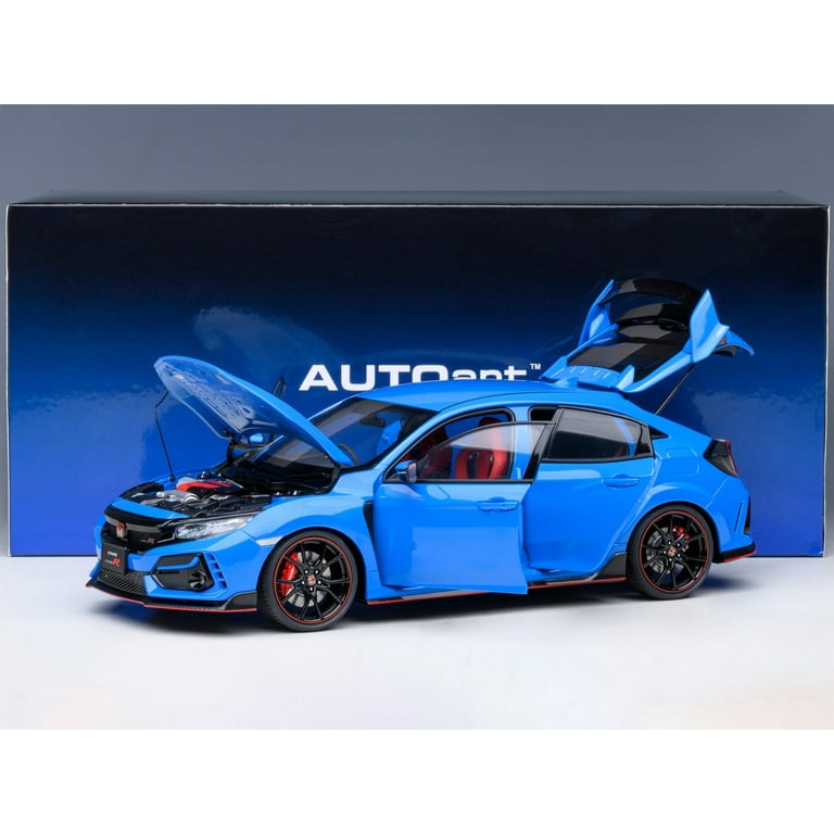 Autoart 2021 Honda Civic Type R (FK8) RHD, Racing Blue Pearl