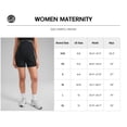 thumbnail image 5 of CRZ YOGA Butterlift Maternity Linerless Shorts 4" Pockets Comfy Yoga Casual Workout Womens Pregnancy, 5 of 5