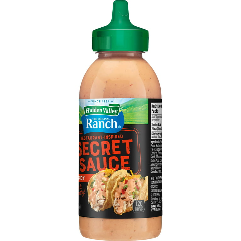 H V Ranch, Secret Sauce, 6x12Fz