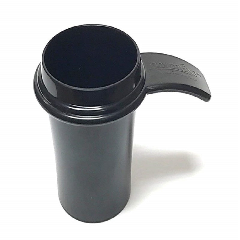 GoldTone 2in1 Reusable 1 Ounce Coffee Scoop and Tamper Scoop, Fill