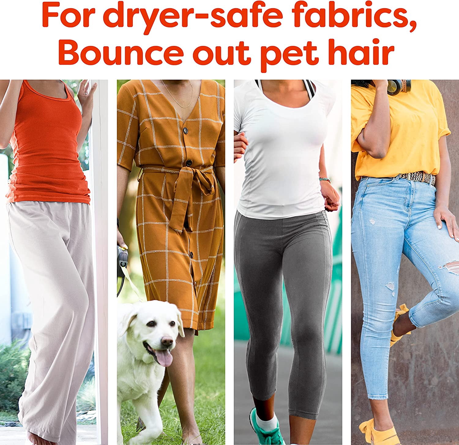 Pet Hair and Lint Guard Mega Dryer Sheets with 3X Pet Hair Fighters, Unscented, 130 Count