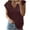 Red, variant on Oversized Cable Knit Sweater Vest for Women V Neck Sleeveless Solid Color Loose Pullover Sweaters Loose Trendy Tops