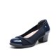 thumbnail image 1 of Zapatos de Tacón Bajo y Ancho para Mujer DREAM PAIRS en Azul Marino Talla 9.5, 1 of 8