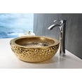 thumbnail image 4 of Levi Series Vessel Sink in Speckled Gold, 4 of 5
