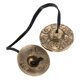 thumbnail image 4 of 1 par de platillos tibetanos Tingsha para meditación de yoga, de latón, con sonido de campana, instrumentos musicales para relajación y baño de sonido, 4 of 7