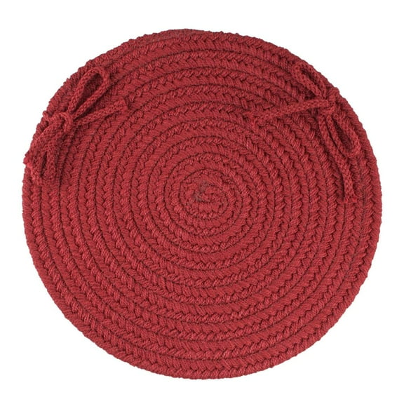 Rhody Rug WearEver Colonial Red Poly C/P's Set-of-4