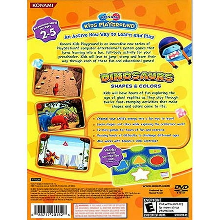 Dinosaur Shapes and Colors - Playstation 2(Refurbished)