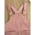 thumbnail image 3 of Baby Boy Girl Corduroy Overalls Suspender Bib Pants One-Piece Strap Jumpsuit, 3 of 6