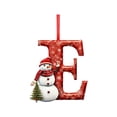 thumbnail image 2 of Mashaouyo Home Decor Letter Christmas Tree Pendant A To Z (without H And V) Decorative Letter Christmas Tree Pendant Personalized DIY Christmas Decorations Hanging Christmas Letters For Christmas, 2 of 4