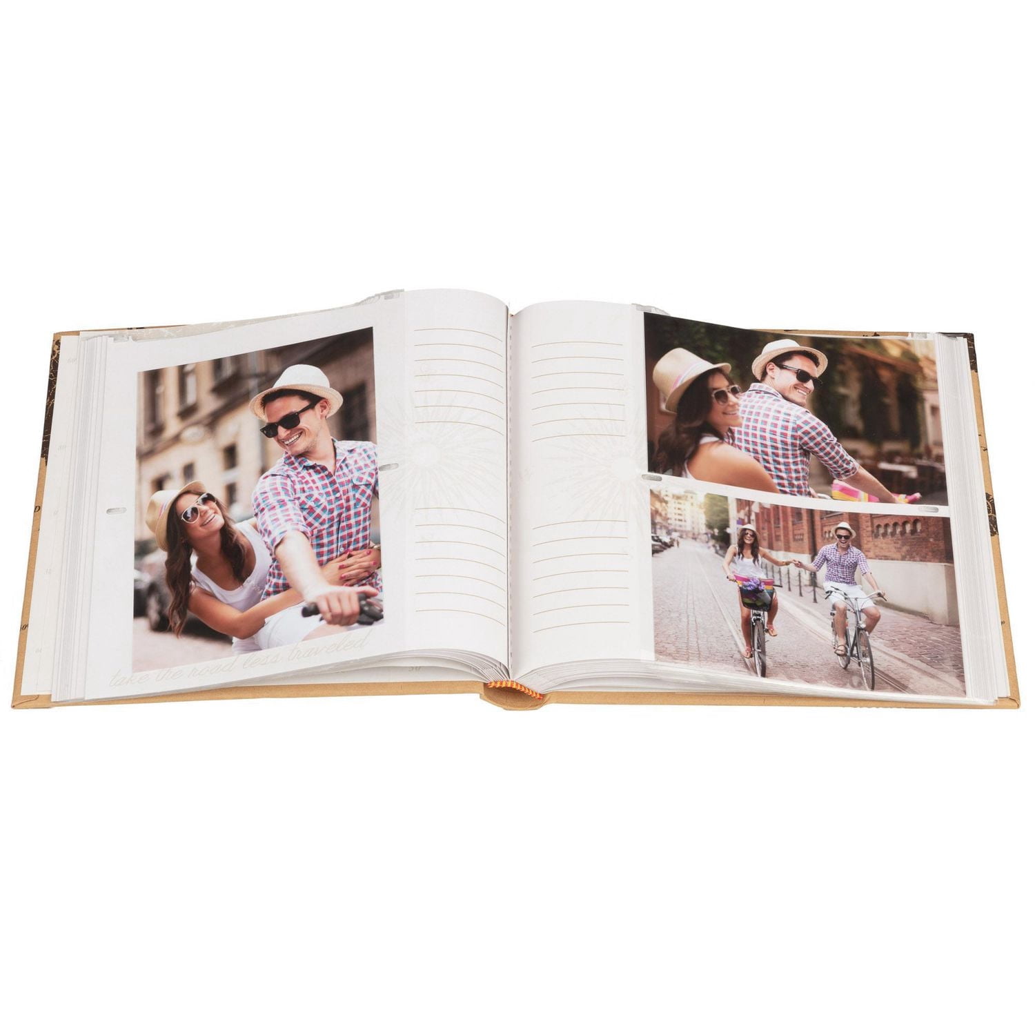 Pinnacle Frames 2-up Travel Map Photo Album